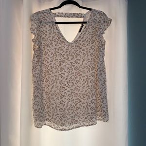 Papermoon Simone Flutter Sleeve Blouse.